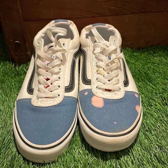 Vans size 10 bleach dropped - Picture 1 of 6